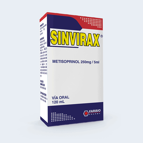 SINVIRAX<br><h50>METISOPRINOL 250mg / 5ml</h50>